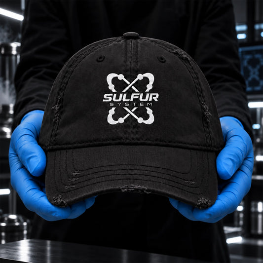 casquette noir sulfur system