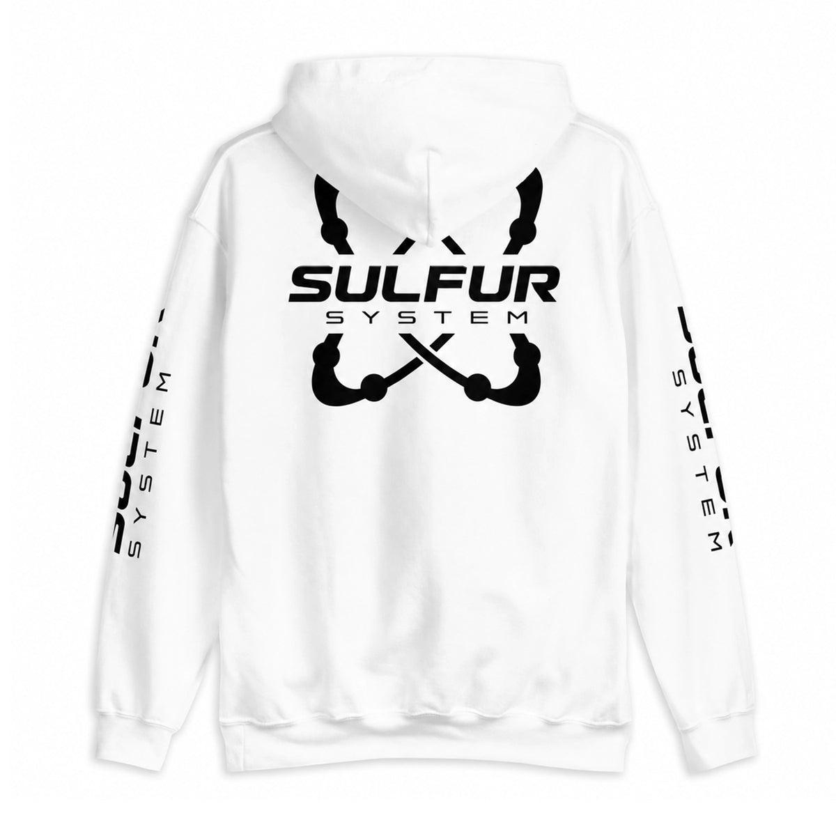 arrière sweatshirt blanc sulfur system