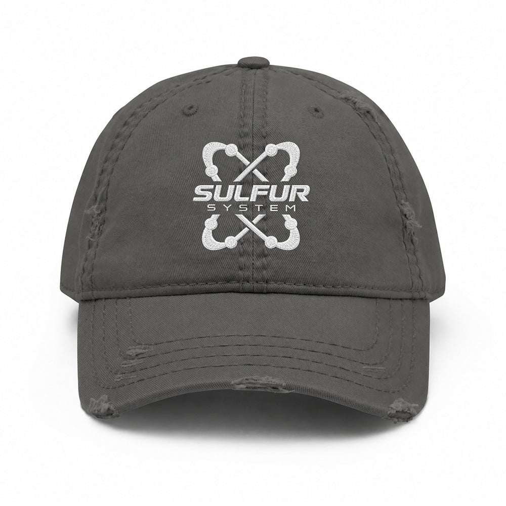 casquette sulfur system déchiré