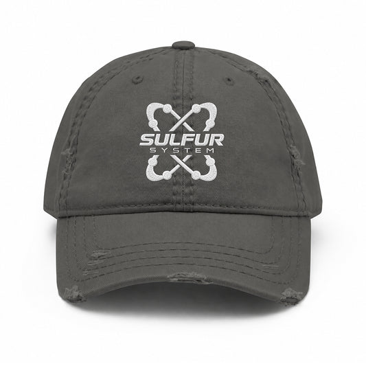 casquette sulfur system déchiré
