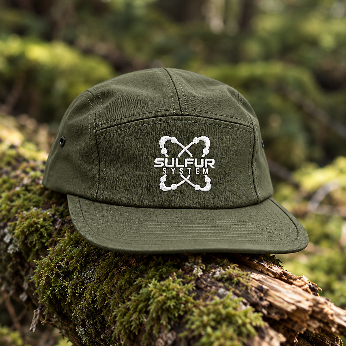 casquette verte sulfur system forest