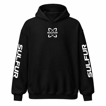 sweatshirt à capuche noir sulfur system primal era 2