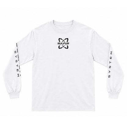 t-shirt manche longue blanc sulfur system