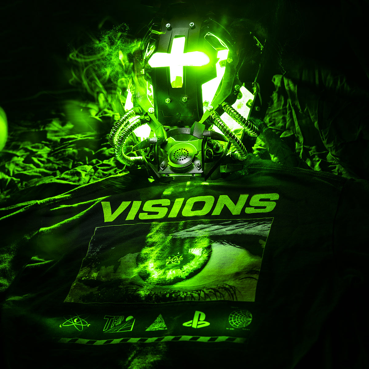 T-Shirt ML Green Visions