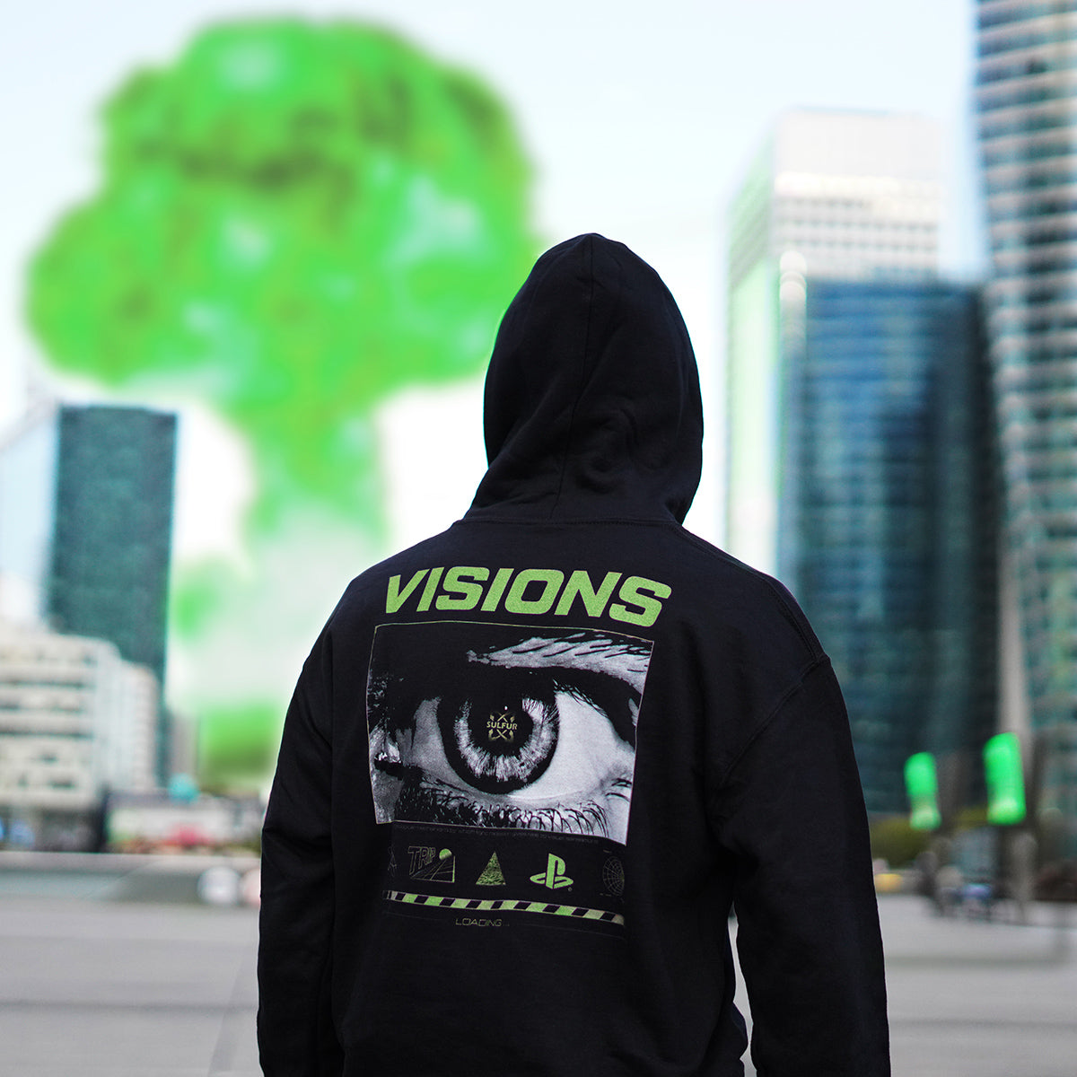 T-Shirt ML Green Visions