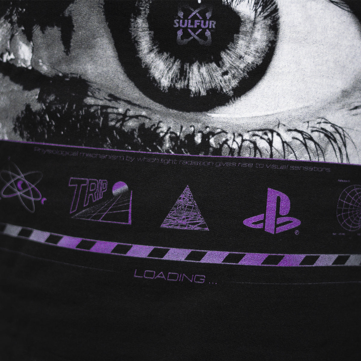 T-Shirt ML Purple Visions