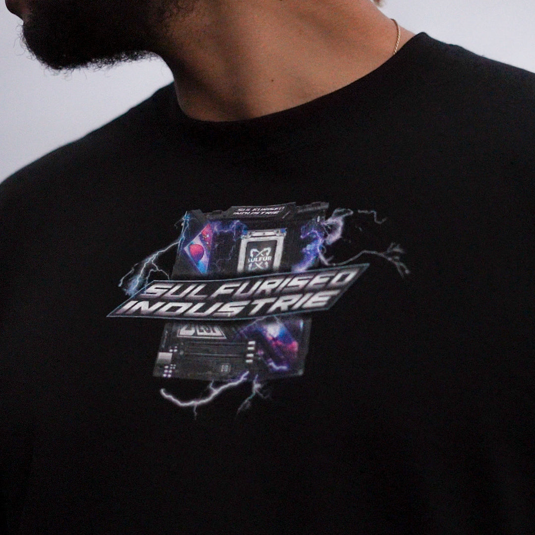 T-shirt a manche longue mothercard face