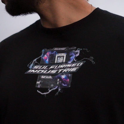 T-shirt a manche longue mothercard face