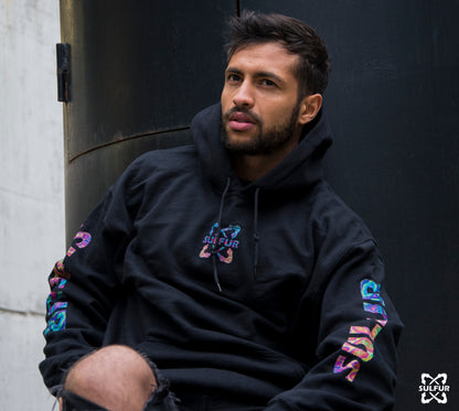 Sweatshirt rider, psychédélic