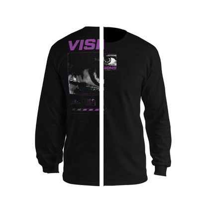 T-Shirt ML Purple Visions